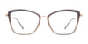 Red Rose BRINDISI Eyeglasses | Size 54 / Black Gold
