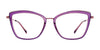 Red Rose BRINDISI Eyeglasses | Size 54 / Black Gold
