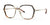 Red Rose CADORNO Eyeglasses | Size 53 / Gold Tortoise