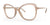 Red Rose CAIROLI Eyeglasses | Size 53 / Nude