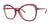 Red Rose CAIROLI Eyeglasses | Size 53 / Raspberry