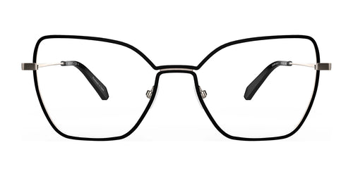 Red Rose CARPI Eyeglasses / Size 53 / Matte Black