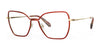 Red Rose CARPI Eyeglasses | Size 53 / Red Gold