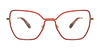 Red Rose CARPI Eyeglasses | Size 53 / Matte Black