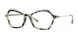 Red Rose CASSINA Eyeglasses Horn Silver