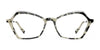 Red Rose CASSINA Eyeglasses | Size 52 / Horn Silver