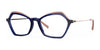 Red Rose CASSINA Eyeglasses | Size 52 / Navy Rose