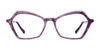 Red Rose CASSINA Eyeglasses | Size 52 / Horn Silver