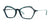 Red Rose CASSINA Eyeglasses | Size 52 / Teal Shell