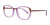 Red Rose CENTRALE Eyeglasses | Size 53 / Lavender Rose