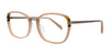 Red Rose CENTRALE Eyeglasses | Size 53 / Peach Tortoise