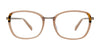Red Rose CENTRALE Eyeglasses | Size 53 / Golden Tortoise