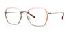 Red Rose CHIAVARI Eyeglasses | Size 53 / Coral Pink Rose