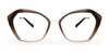 Red Rose CUNEO Eyeglasses | Size 53 / Brown Sugar Fade