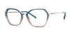 Red Rose CUNEO Eyeglasses | Size 53 / Teal Rose