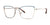 Red Rose GARDA Eyeglasses | Size 53 / Azur Rose Gold