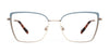 Red Rose GARDA Eyeglasses | Size 53 / Azur Rose Gold