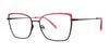 Red Rose GARDA Eyeglasses | Size 53 / Pink Black