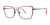 Red Rose GARDA Eyeglasses | Size 53 / Pink Black