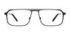 Red Rose GESSATE Eyeglasses | Size 57 / Black Gold