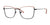 Red Rose GIOVANNA Eyeglasses | Size 54 / Black Rose