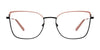 Red Rose GIOVANNA Eyeglasses | Size 54 / Aqua Gold