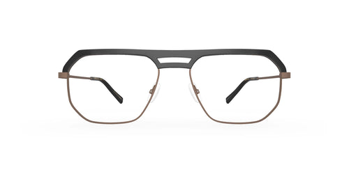 Red Rose GOBBA Eyeglasses / Size 56 / Black Suede