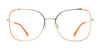 Red Rose ISOIA Eyeglasses | Size 53 / Green Rose Gold