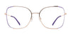 Red Rose ISOIA Eyeglasses | Size 53 / Green Rose Gold