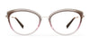 Red Rose LODI Eyeglasses | Size 52 / Black Green Tortoise
