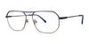 Red Rose LUCCA Eyeglasses | Size 55 / Blue Grey