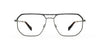 Red Rose LUCCA Eyeglasses | Size 55 / Black Camel