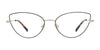 Red Rose MAGGI Eyeglasses | Size 52 / Black/Gold