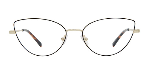 Red Rose MAGGI Eyeglasses / Size 52 / Black/Gold