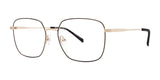 Red Rose MANTOVA Eyeglasses Black Gold