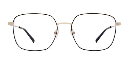 Red Rose MANTOVA Eyeglasses / Size 53 / Black Gold