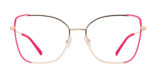 Red Rose MATERA Eyeglasses / Size 53 / Pink Rose Gold