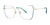 Red Rose MATERA Eyeglasses | Size 53 / Teal Gold