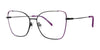 Red Rose MATERA Eyeglasses | Size 53 / Violet Black