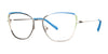 Red Rose MESTRE Eyeglasses | Size 54 / Spa Blue Green