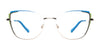 Red Rose MESTRE Eyeglasses | Size 54 / Black Coral