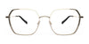 Red Rose MIRANDOLA Eyeglasses | Size 53 / Rose Gold Sky