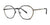 Red Rose MODICA Eyeglasses | Size 53 / Black
