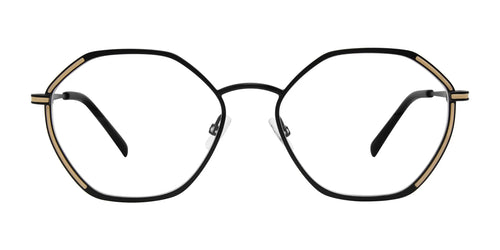 Red Rose MODICA Eyeglasses / Size 53 / Black