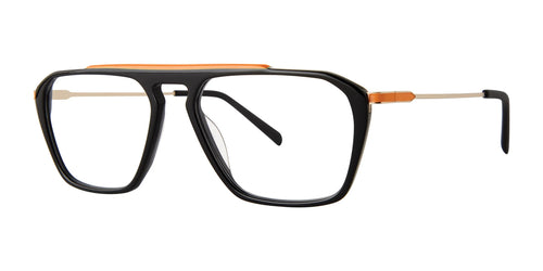 Red Rose MONZA Eyeglasses / Size 54 / Black Orange