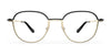 Red Rose NAVIGLI Eyeglasses | Size 51 / Black Gold