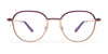 Red Rose NAVIGLI Eyeglasses | Size 51 / Black Gold