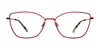 Red Rose PERUGIA Eyeglasses | Size 54 / Black