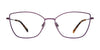 Red Rose PERUGIA Eyeglasses | Size 54 / Black