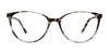 Red Rose POMEZIA Eyeglasses | Size 54 / Aqua Plum Tortoise